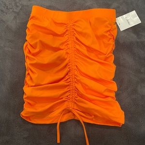 Orange skirt